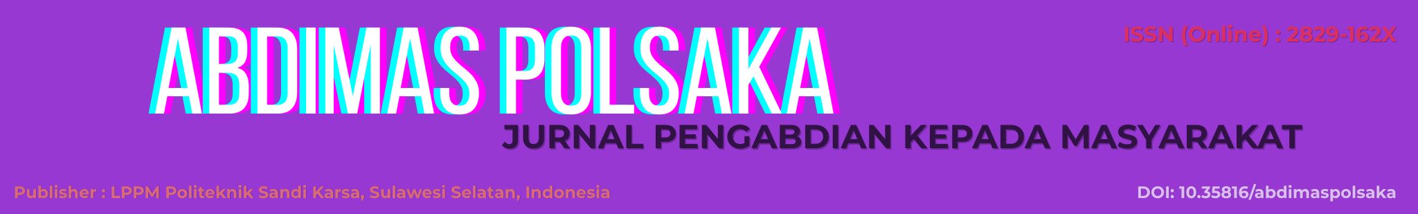 Abdimas Polsaka: Jurnal Pengabdian Masyarakat